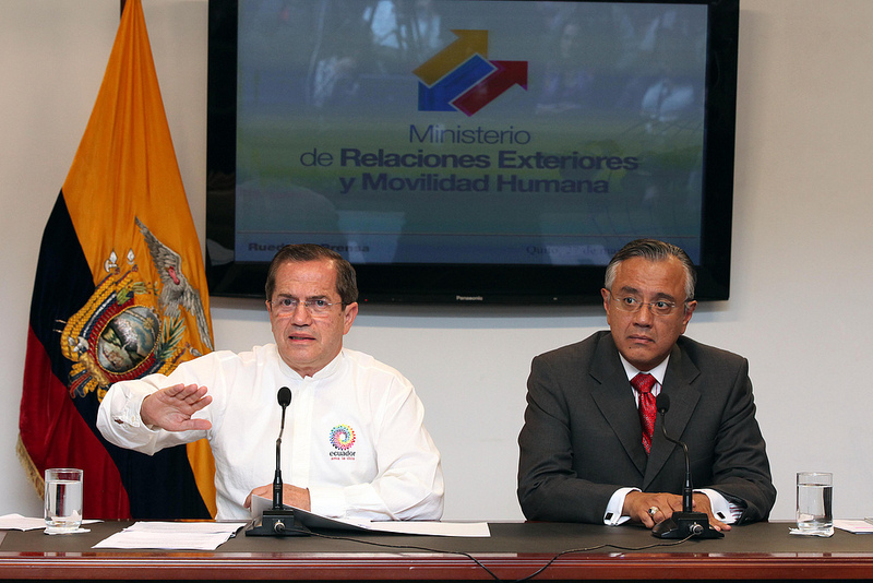 Ecuador no acatará las medidas cautelares de la CIDH, confirmó Patiño