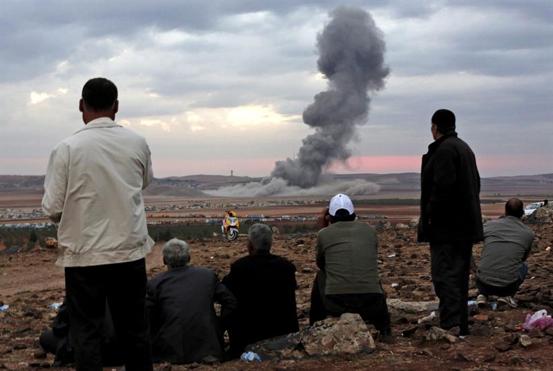 Los bombardeos de la coalición matan a más de 500 yihadistas en Siria