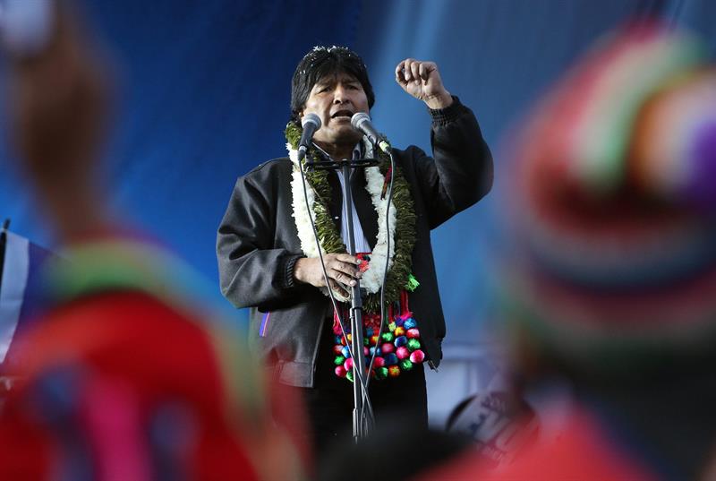 Encuesta da a Morales un 44,6% de apoyo con miras a comicios en Bolivia
