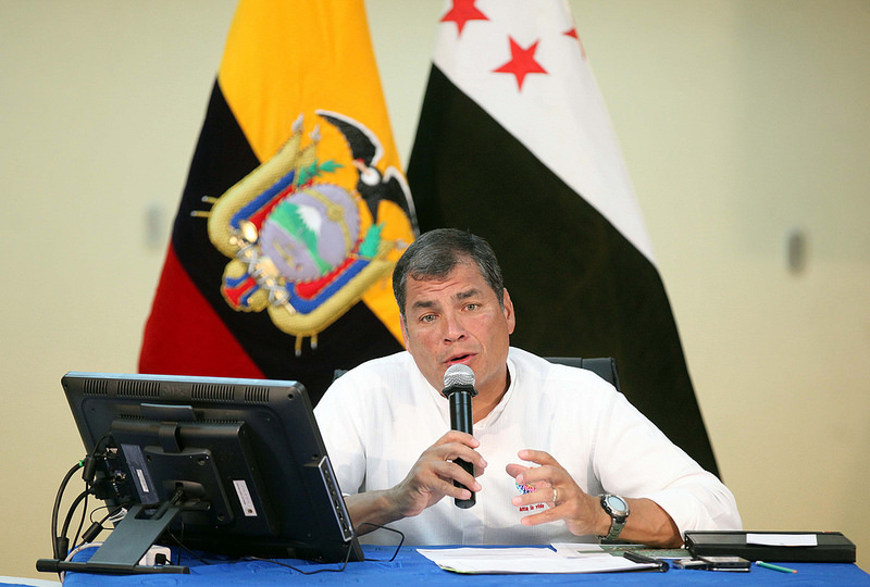 Correa viajará a EE.UU. para dictar conferencias y reunirse con emigrantes