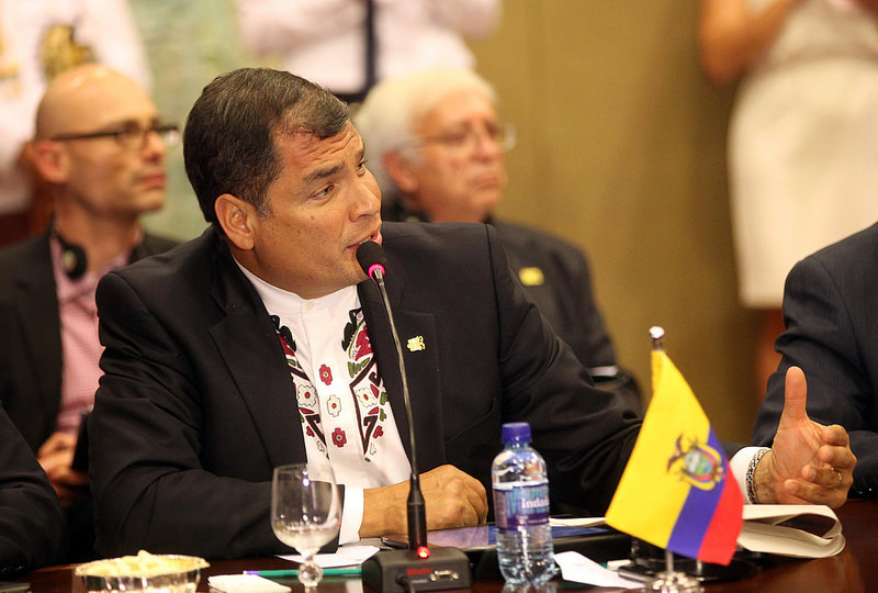 Rafael Correa alerta de una &quot;restauración conservadora&quot; en Latinoamérica