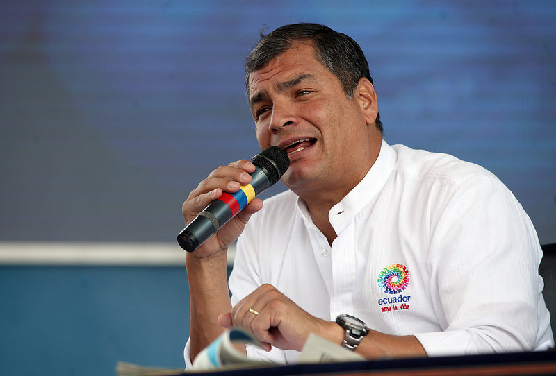 Correa se reunirá con presidente colombiano el 15 de diciembre en Esmeraldas