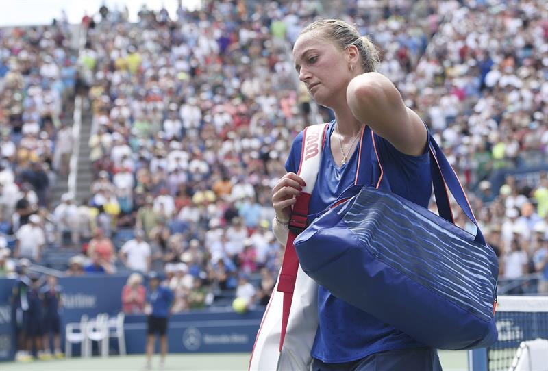 Sorpresiva eliminación de Petra Kvitova del US Open