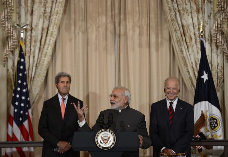 EEUU e India firman dos acuerdos de cooperación espacial y lanzarán satélite