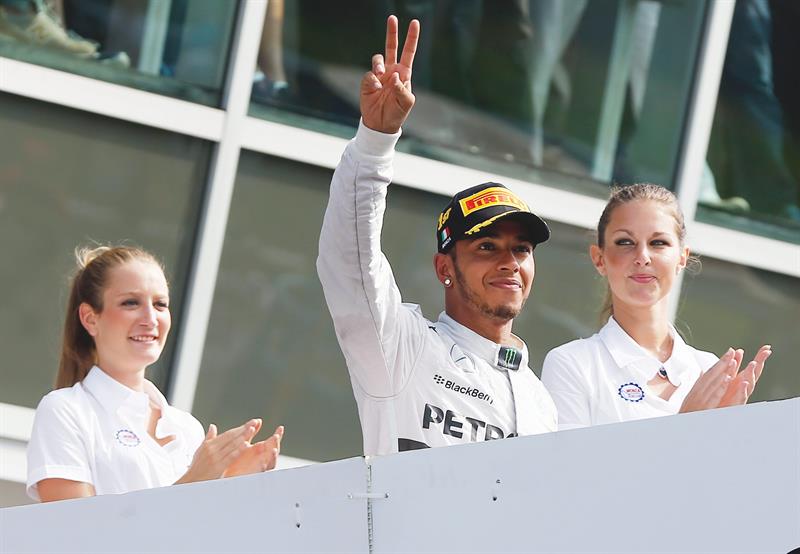 Lewis Hamilton se impone en Monza seguido de Rosberg y Massa
