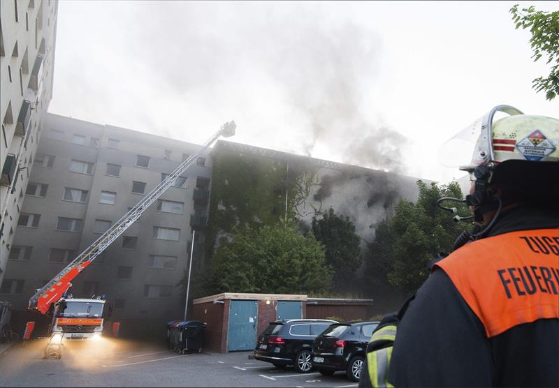Al menos 38 heridos en un incendio en un búnker en el norte de Alemania