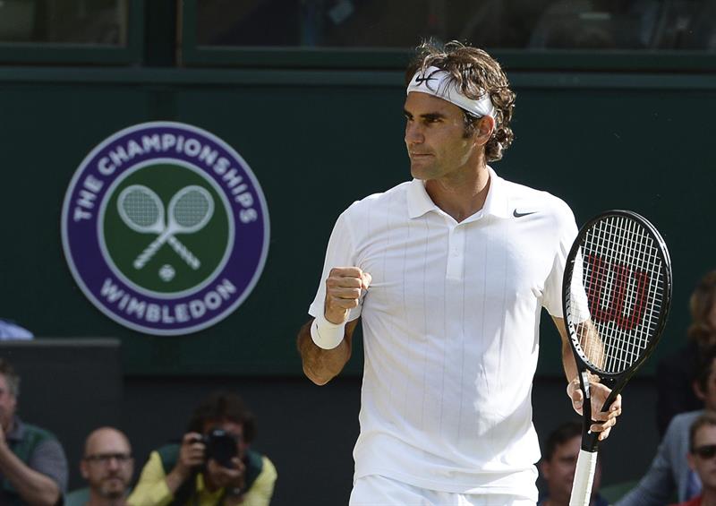 Federer buscará su octavo Wimbledon en la final ante Djokovic