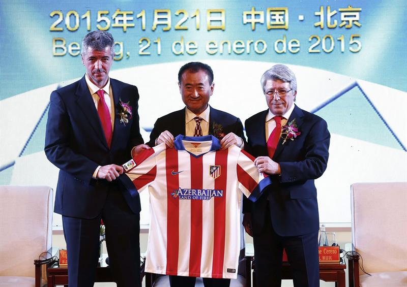 Magnate chino Wang Jianlin compra 20 % de Atlético por 45 millones de euros