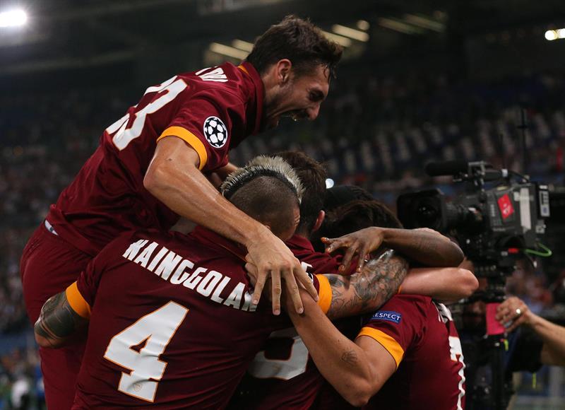 Champions: La Roma arrolla al CSKA Moscú prácticamente invisible