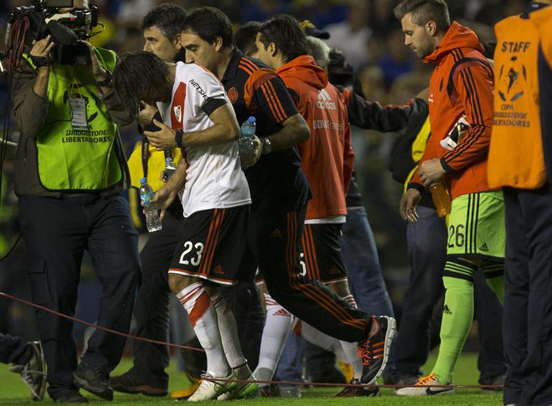 Boca expulsa a 6 hinchas implicados en ataque a River en Libertadores