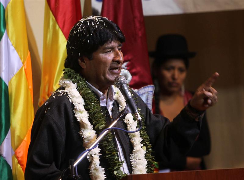 Evo Morales acepta las disculpas de Francia, España, Italia y Portugal