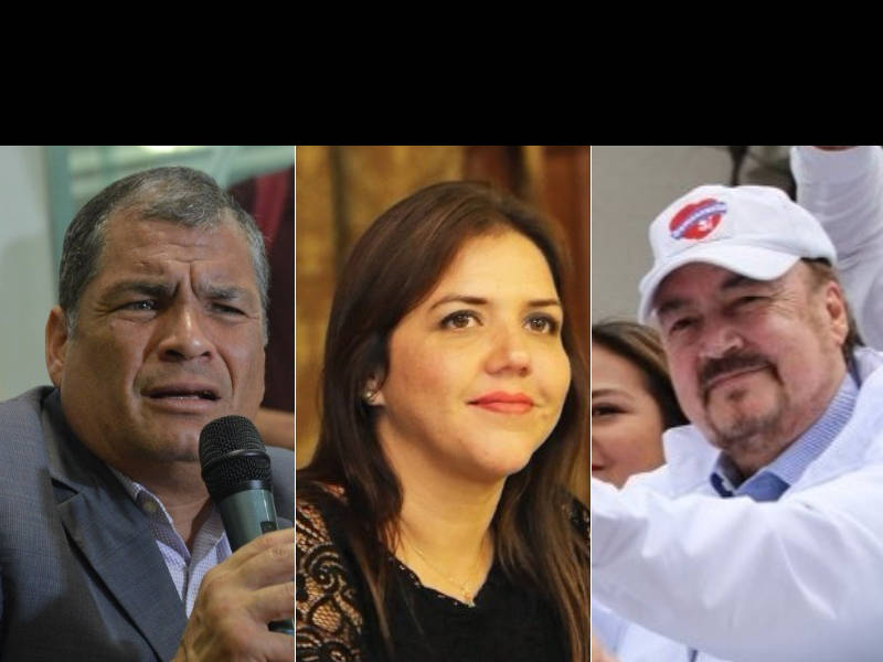 Correa, Vicuña y Larrea lideran las campañas por el &#039;Sí&#039; y por el &quot;No&quot; de la consulta popular