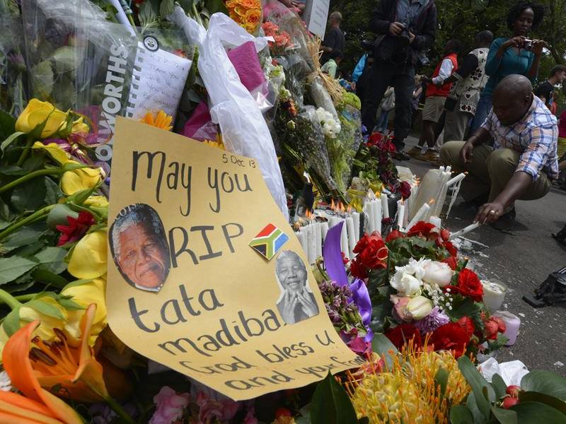 Funeral de Nelson Mandela, uno de los más miltitudinarios de la historia