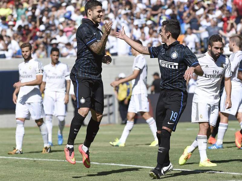 El Inter derrotó al Real Madrid en penaltis en amistoso de pretemporada