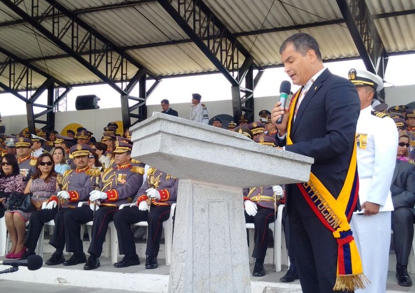 Presidente Correa: &quot;El Issfa no es parte de las Fuerzas Armadas&quot;