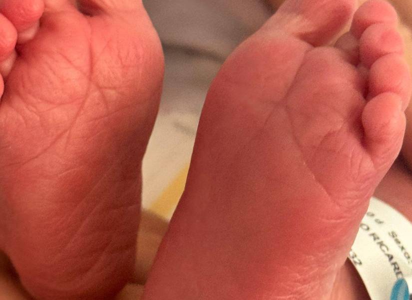 Andrea Báez da la bienvenida a Lucas, su segundo hijo Andrea Báez da la bienvenida a Lucas, su segundo hijo