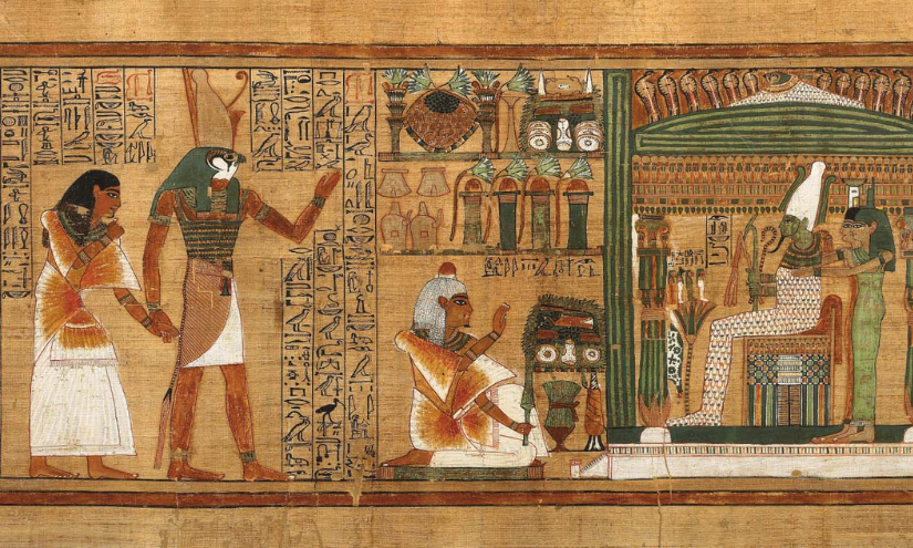 Papiro egipcio.