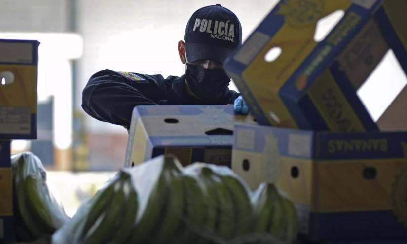España incauta 1.1 toneladas de cocaína en un contenedor de banano procedentes de Ecuador