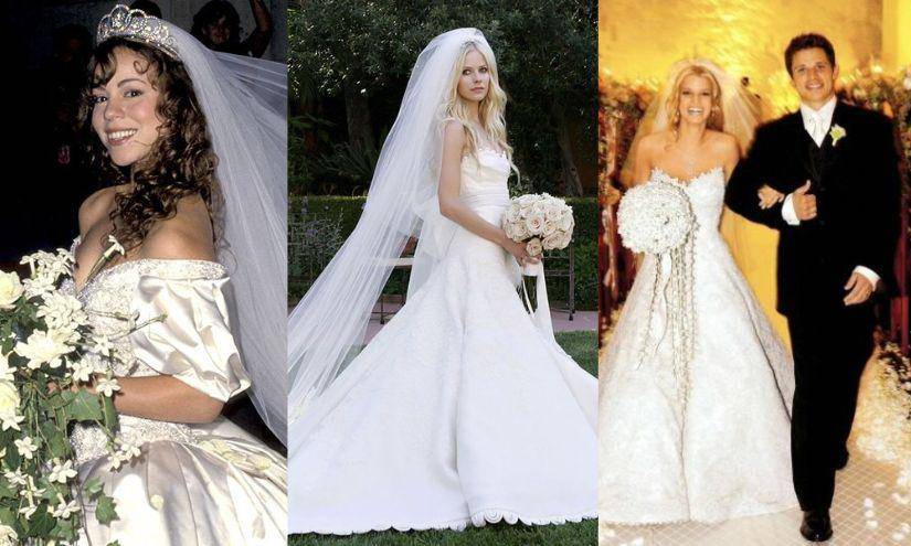 Mariah Carey, Avril Lavigne y Jessica Simpson lucieron diseños personalizados
