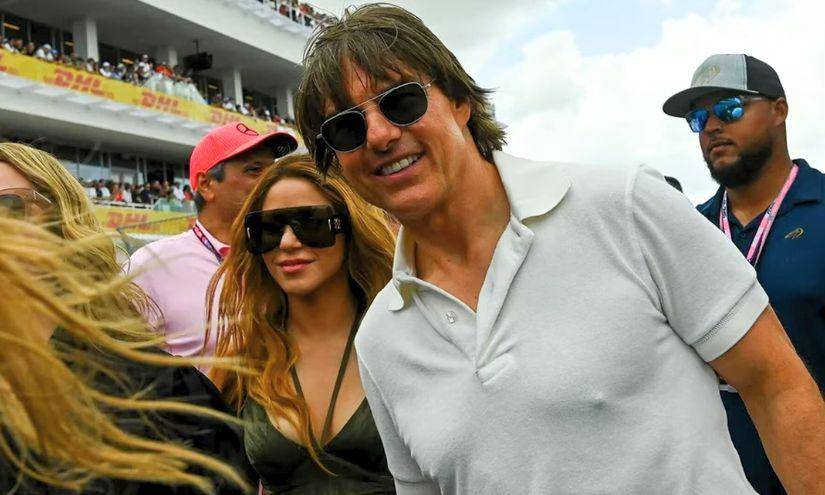 El pasado 7 de mayo Tom y Shakira fueron captados compartiendo un momento agradabe en Miami