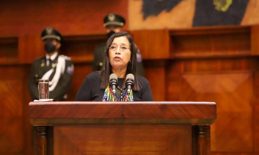 El listado de los asambleístas que más se han ausentado a las votaciones en el Pleno los encabeza la presidenta del Parlamento, Guadalupe Llori.