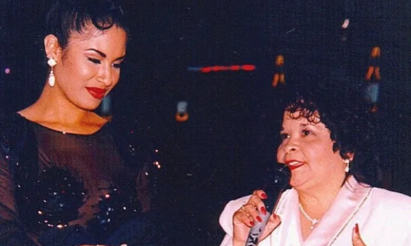 Selena junto a Yolanda Saldívar.