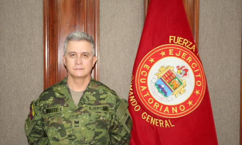 Imagen de Edwin Adatty, nuevo comandante general de la Fuerza Terrestre.