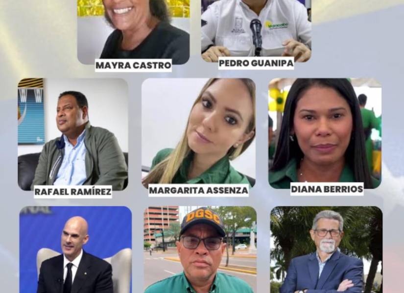 Las 13 personas liberadas. Las 13 personas liberadas.