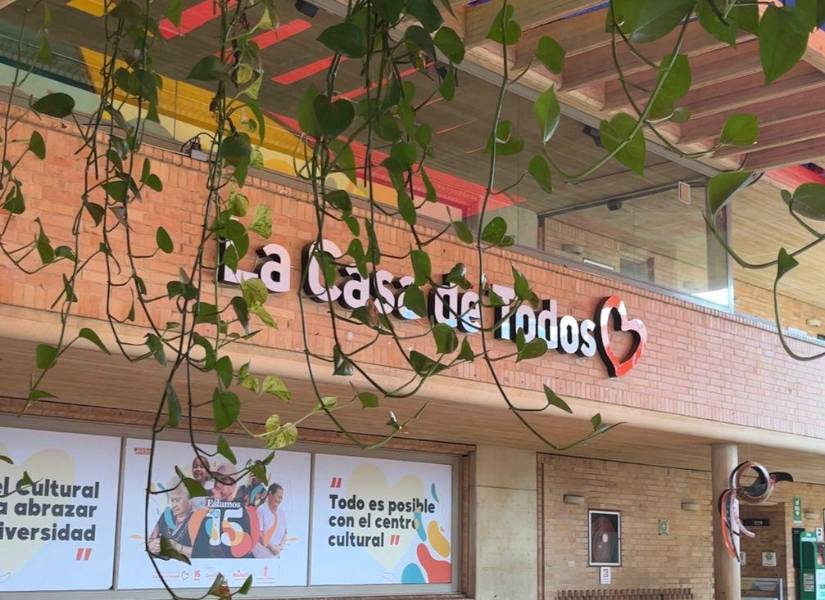 El interior del Centro de Desarrollo Cultural de Moravia, en Medellín. El interior del Centro de Desarrollo Cultural de Moravia, en Medellín.