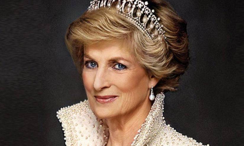 Así luciría Diana de Gales si hubiese sido coronada como reina de Inglaterra.
