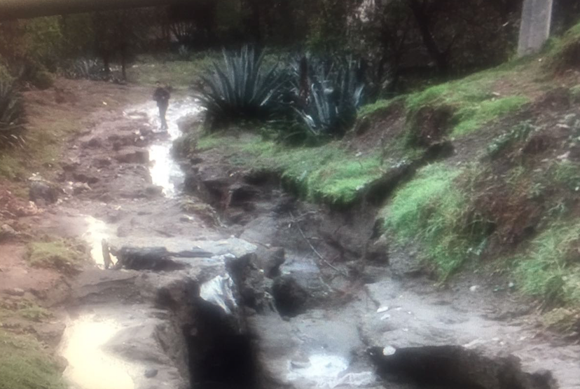 Fuerte temporal causa daños en vías, escuelas y viviendas en Latacunga, Cotopaxi
