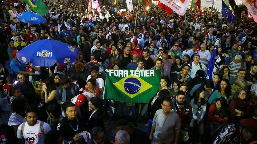 Brasilia se prepara para una jornada de protestas en medio de crisis política