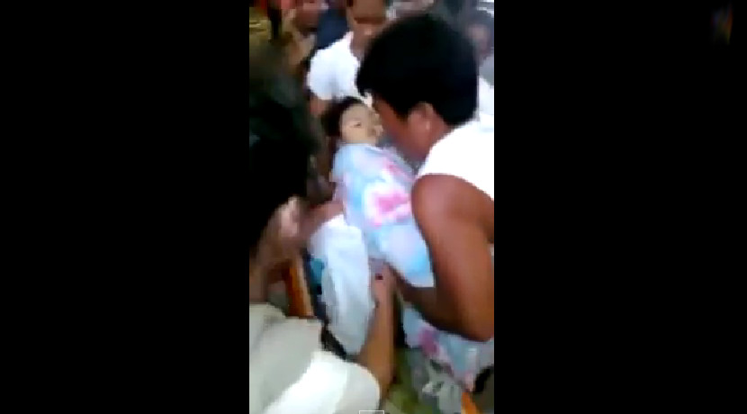 VIDEO En Filipinas, una niña de 3 años &quot;resucita&quot; durante su entierro