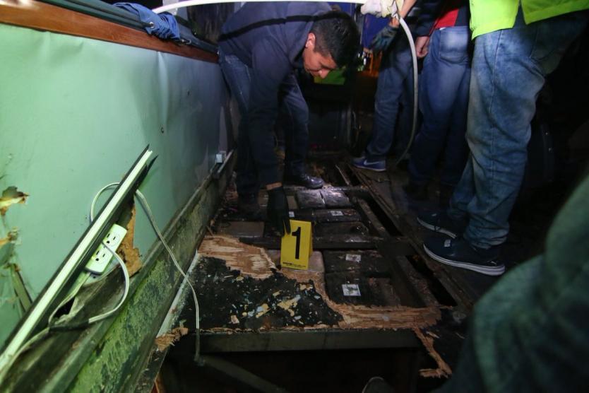 6 detenidos por droga en bus accidentado en Ecuador