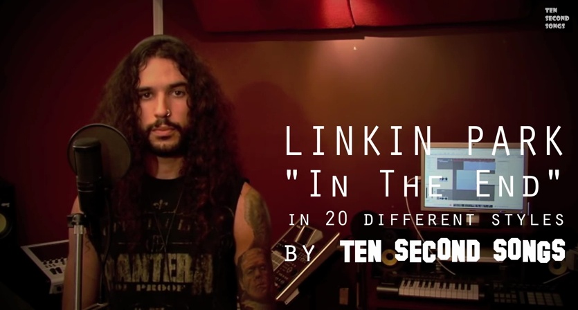 Músico realiza cover de Linkin Park en 20 diferentes voces