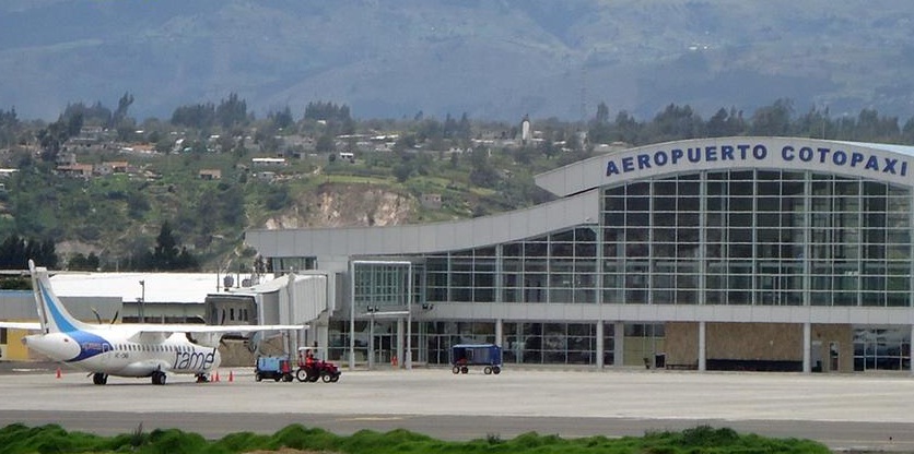 Aerolínea reduce vuelos al aeropuerto de Cotopaxi