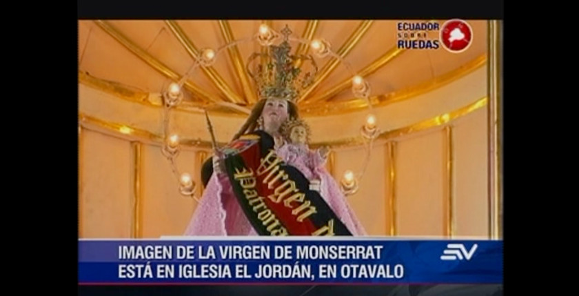 Otavalo y su devoción por la Virgen de Monserrat