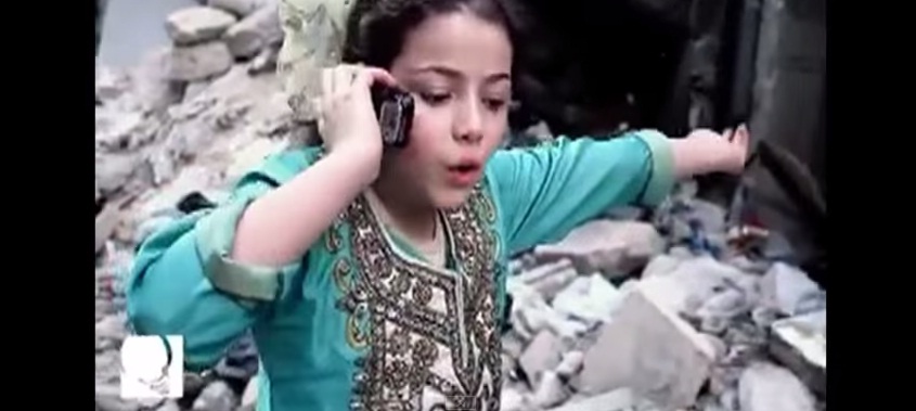 (VIDEO) La sátira de una niña sobre la guerra en Siria