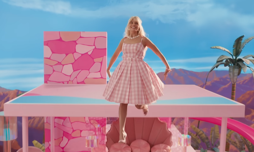 Imagen de Margot Robbie como Barbie. Imagen de Margot Robbie como Barbie.