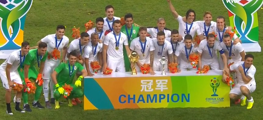 Uruguay gana la China Cup previo al Mundial de Rusia