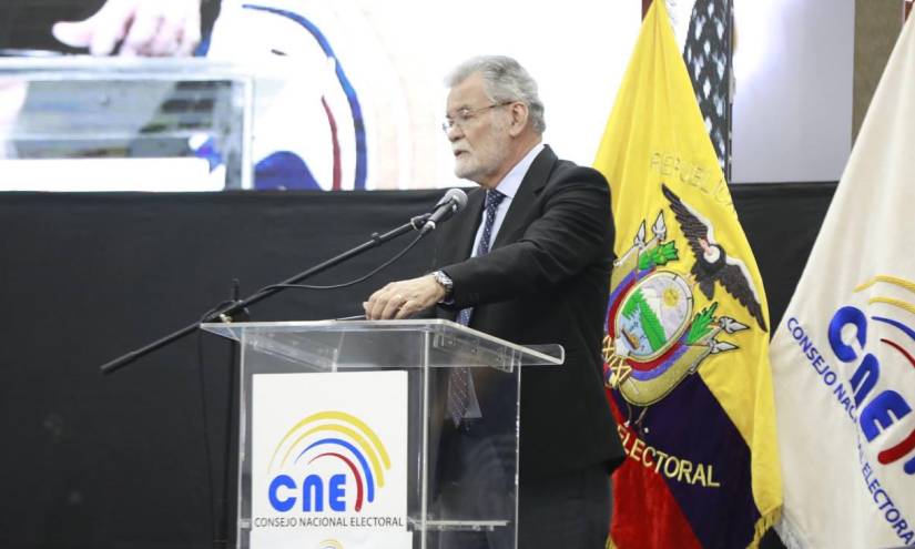 Enrique Pita, vicepresidente del CNE.