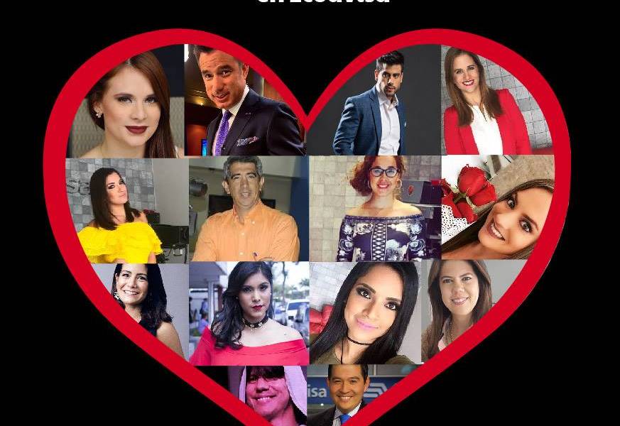 Descubre los 14 amores platónicos de los presentadores de Ecuavisa