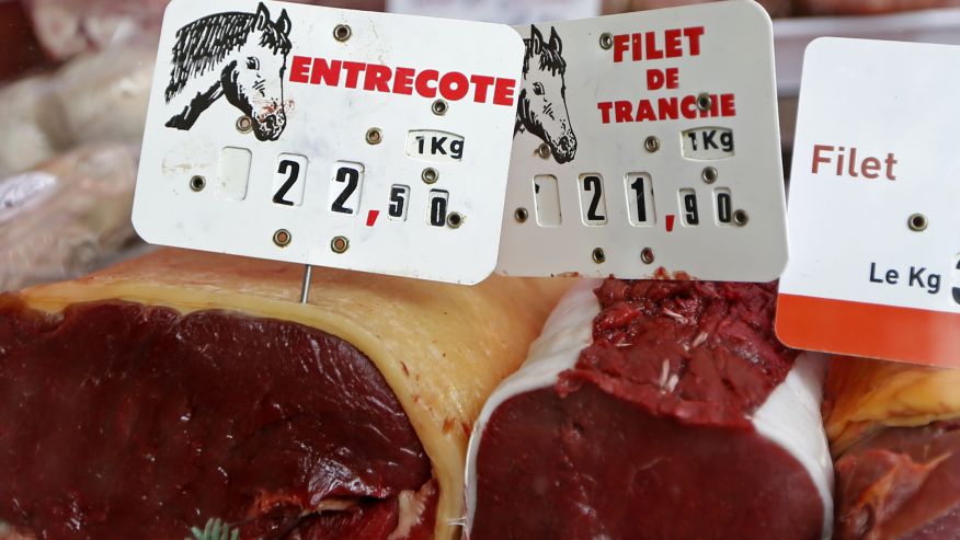 La policía detiene a 26 personas en Europa por tráfico de carne de caballo