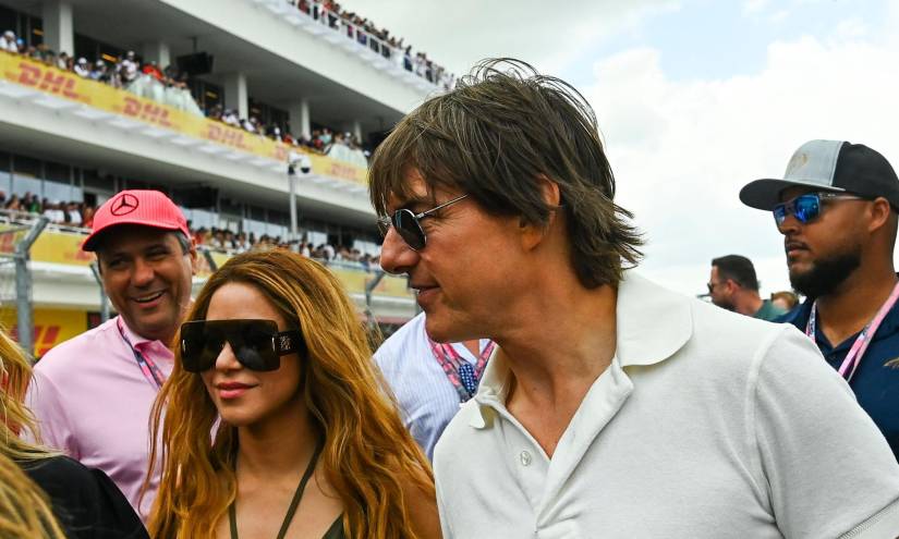 Imagen de archivo de Tom Cruise y Shakira.