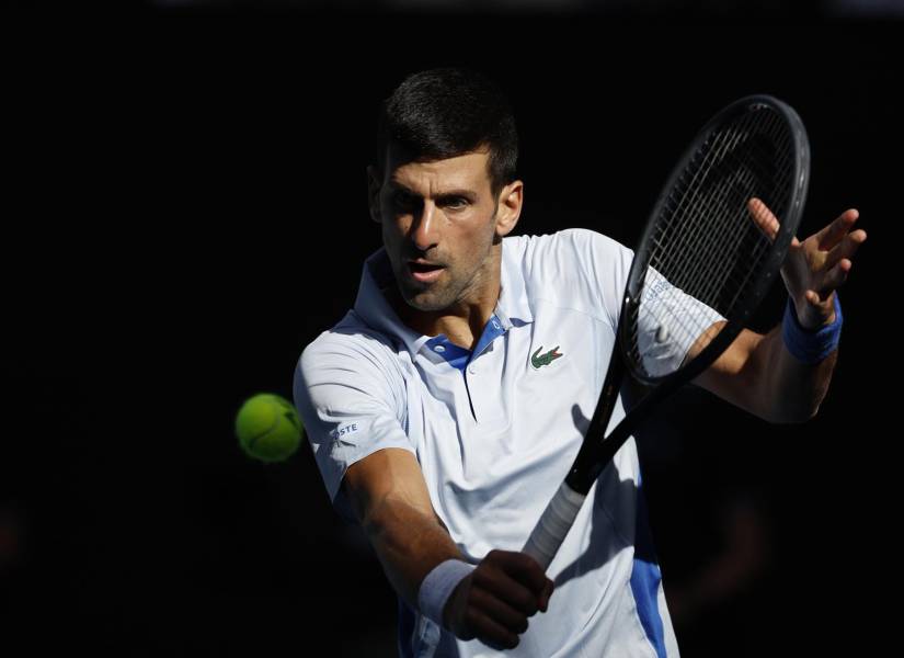 Novak Djokovic de Serbia, en una fotografía de archivo.