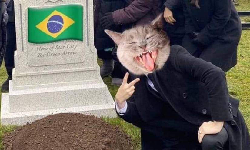 Cientos de memes circularon en redes sociales tras la eliminación de Brasil.