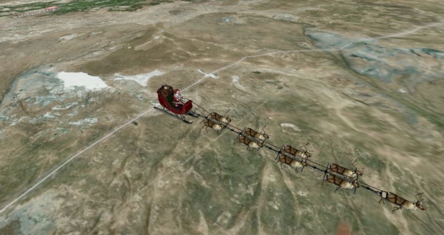 Sigue en vivo la ruta de Santa Claus en Nochebuena y Navidad