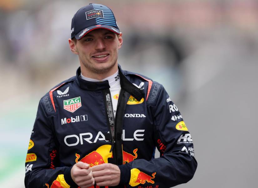 El piloto neerlandés Max Verstappen, de Red Bull Racing, en el Gran Premio de China de Fórmula Uno, en Shanghai, China.
