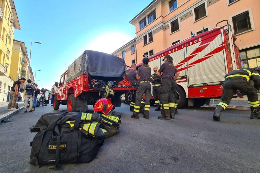 Italia: seis ancianos muertos y 80 heridos en un incendio en una residencia en Milán