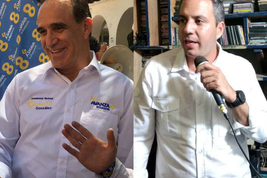 Candidatos a asambleístas González y Celi exponen propuestas legislativas